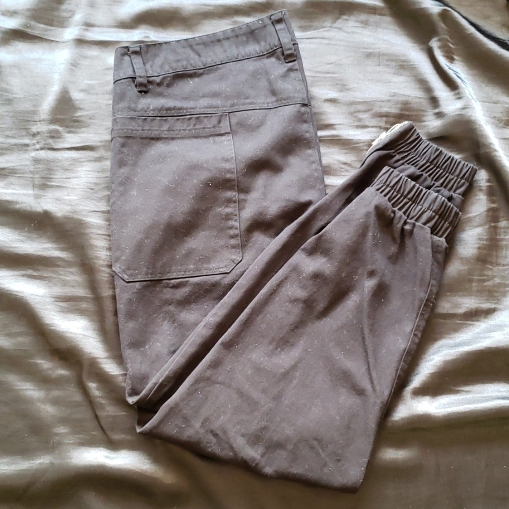 Casual Black Jogger Trousers